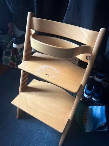 Photo of free Wooden high chair (Walthamstow E17) #1