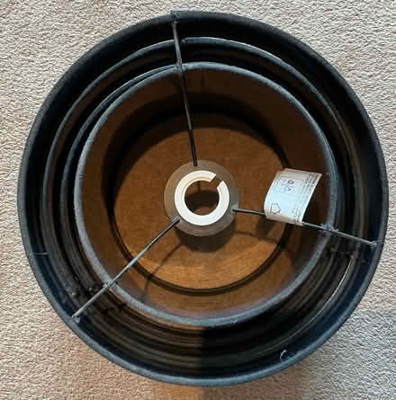 Photo of free Black Pendant cylinder Light Shade (Me7) #2