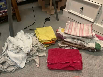 Photo of free Rags/teatowels/microfibre cloths (Knowle, Bristol) #1