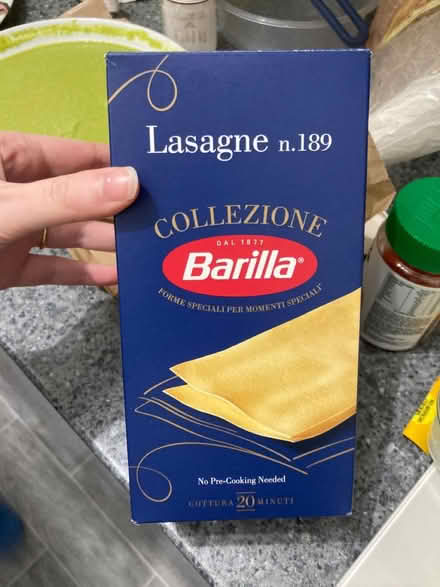 Photo of free Lasagne sheets opened box (Stirchley, B30) #1