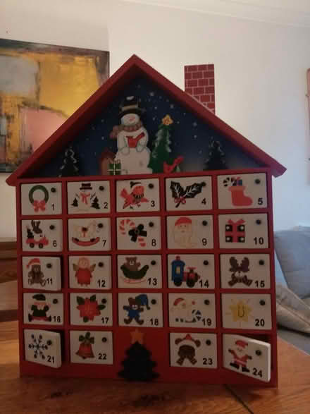 Photo of free Wooden advent calendar (Victoria SW1) #1