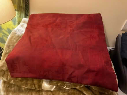 Photo of free Cushion Cover, Dark Red (High Bentham LA2) #1