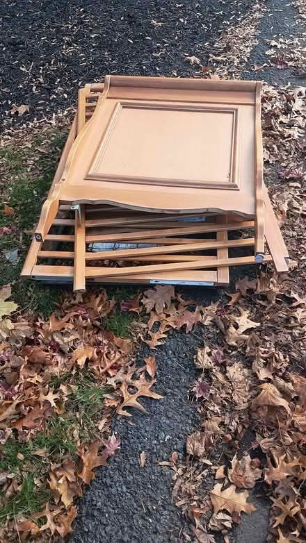 Photo of free Wooden Crib Bed (Norwood) #1