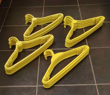 Photo of free Yellow Plastic Coathangers x 40 (Primrose LA1) #1