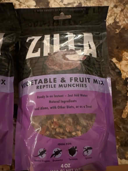 Photo of free Zella vegetable reptile munchies (Wakefield) #1