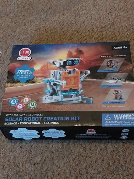 Photo of free Solar robot creation kit (Coley RG1) #1