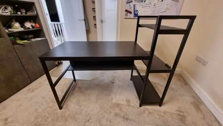 Photo of free Black desk table (Aston S26) #2