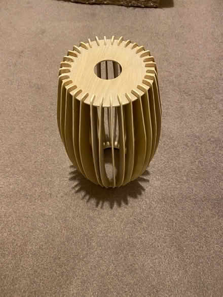 Photo of free Wooden lampshade (St Albans AL1) #2