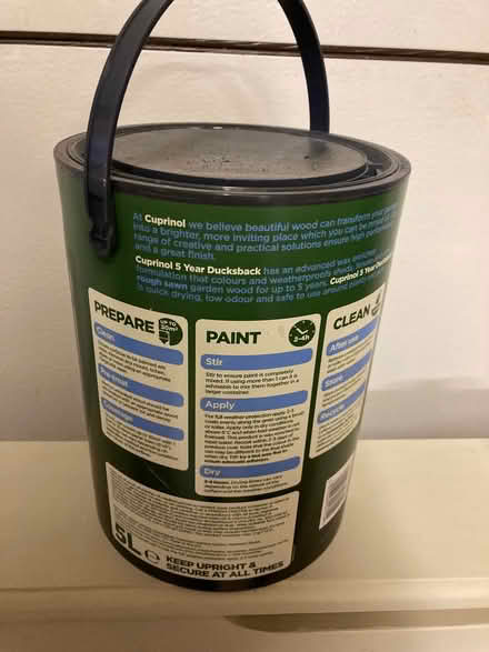 Photo of free Fence paint (Duffield DE56) #2