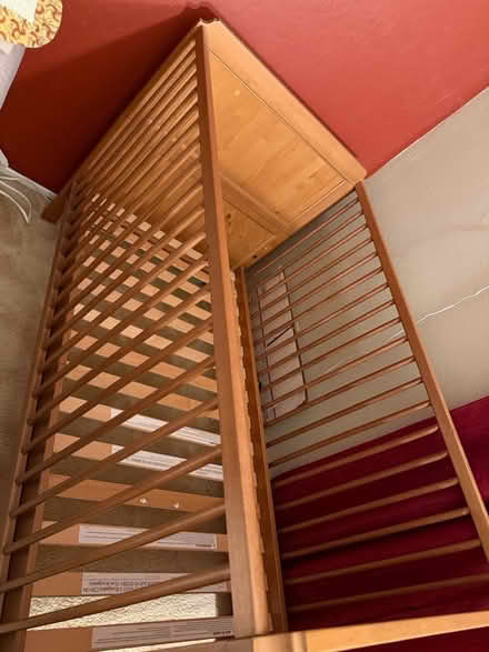 Photo of free Wooden Crib (Concord near Clayton) #3