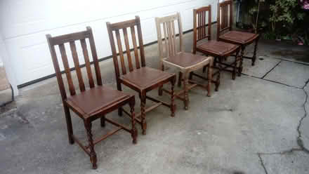 Photo of free Old dining chairs (Kirkcaldy KY1) #1