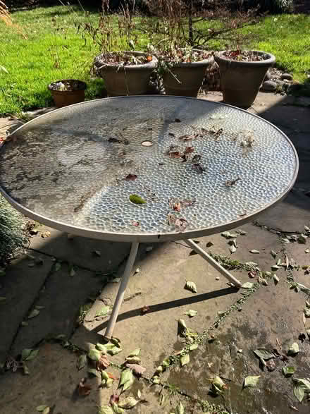Photo of free Brown Jordan table (Gainsborough & Seven Locks) #1