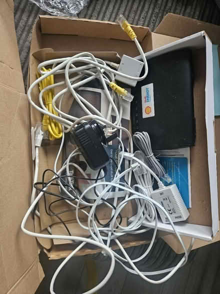 Photo of free Internet box and Cables (CR5) #2