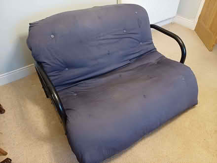 Photo of free Metal framed sofa bed (Bathampton) #1