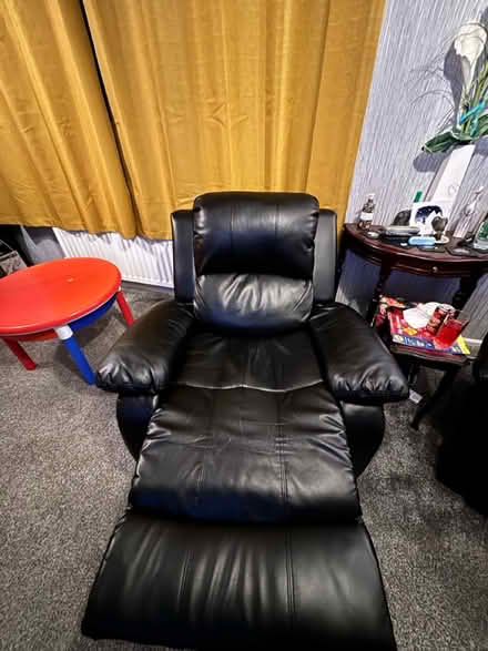 Photo of free Pair of Leather look recliners (Morecambe) #3