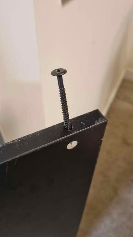 Photo of free Black desk table (Aston S26) #3