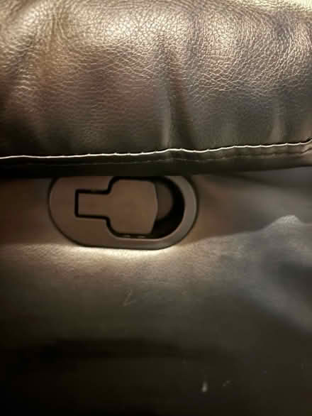 Photo of free Pair of Leather look recliners (Morecambe) #2
