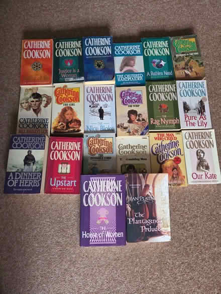 Photo of free Selection of 19 Catherine Cookson books and 1 Jean Plaidy (Bluebell Hill ME5) #1