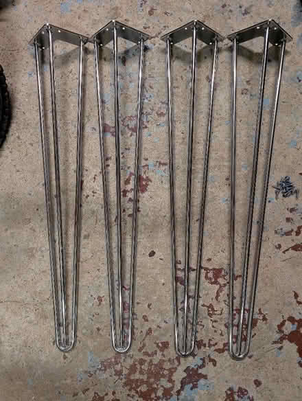 Photo of free Metal Legs x 4 (Llandrindod LD1) #1