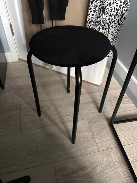 Photo of free Black stool (Rugby CV21) #1