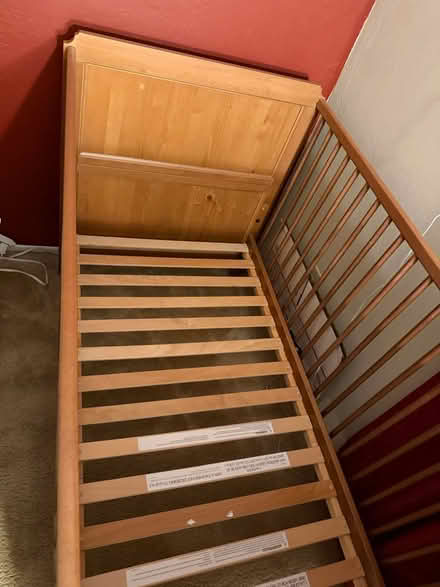 Photo of free Wooden Crib (Concord near Clayton) #2
