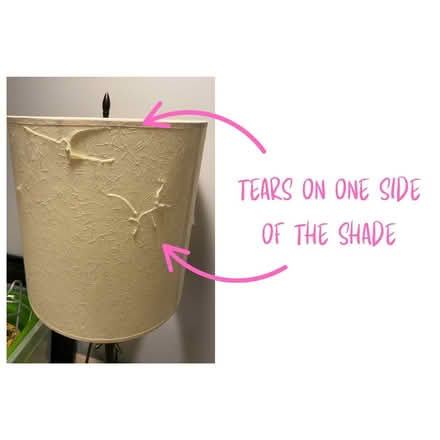 Photo of free Wrought Iron Table Lamp (H St. Corridor) #2