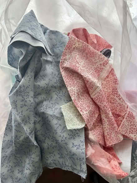 Photo of free Bag of remnant fabric and wool suitable for craft projects (Surbiton KT1) #4