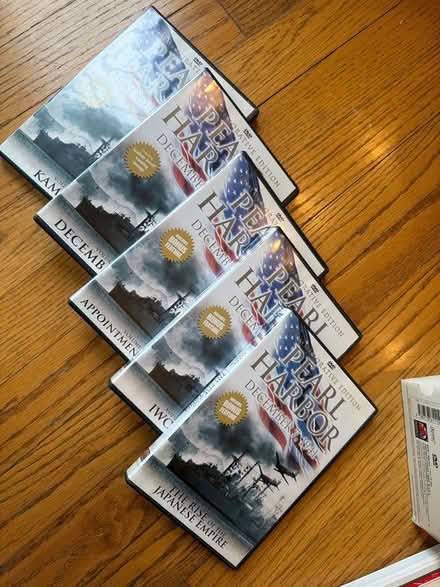 Photo of free "Pearl Harbor" Boxed Set - 5 DVDs (Darien - near 75th x Cass Ave.) #4