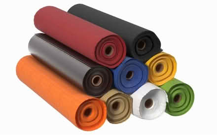 Photo of Vinyl fabric scraps (Pepperell) #1