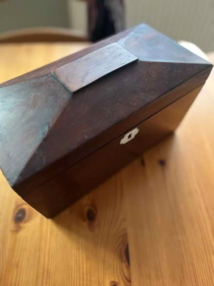 Photo of free old tea caddy for repair (Hoddesdon EN11) #1