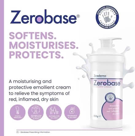 Photo of Zeroderma ZeroBase Moisturising Eczema Cream (Harehills LS9) #2