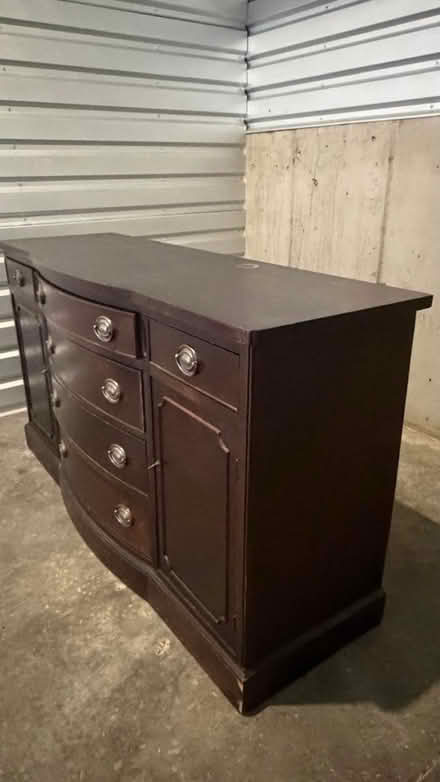 Photo of free Antique china hutch and desk (Vancouver mall área) #2