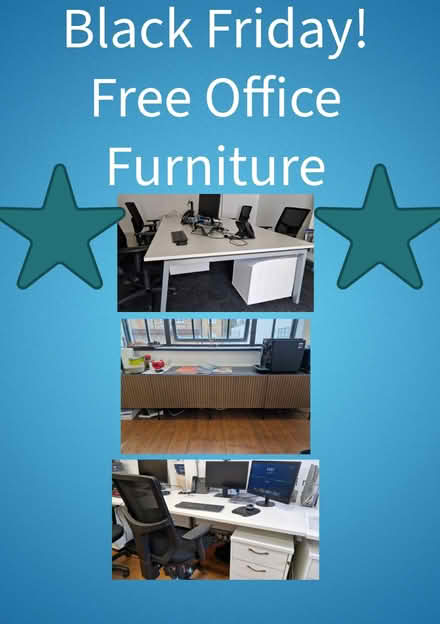 Photo of free BLACK FRIDAY OFFER! Excellent quality office furniture (Clerkenwell EC1R) #1