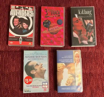 Photo of free 5 VHS Video Cassettes (Fairfield Park) #1