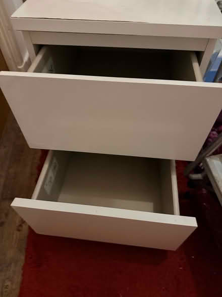 Photo of free Ikea Malm bedside drawers (Whitton TW3) #2
