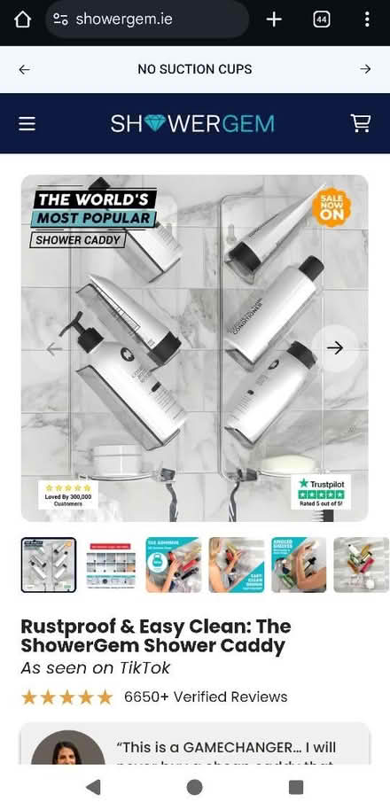 Photo of free Shower Gem Caddy (Ballinteer near SuperValu.) #2