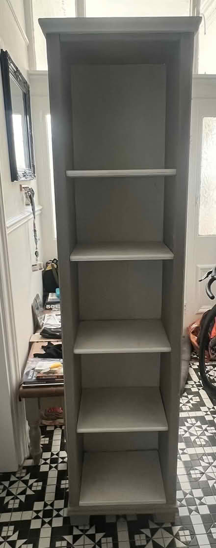 Photo of free Tall wooden book case (Liverpool L17) #1