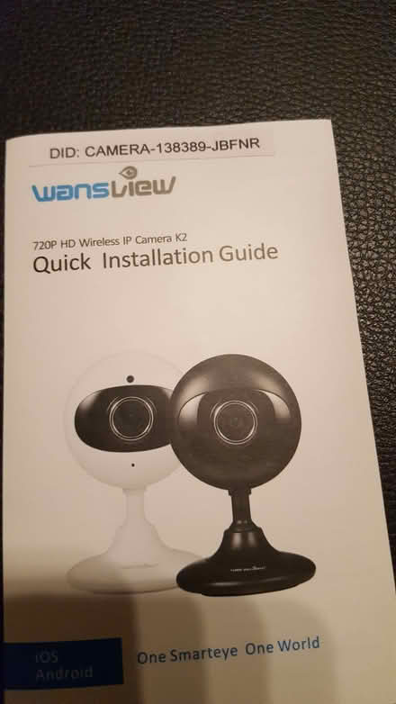 Photo of free Wansview internal security camera (Crowthorne RG45) #2