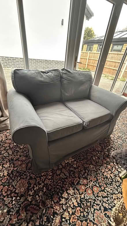 Photo of free Blue sofa removable cover (Heskin PR7) #4