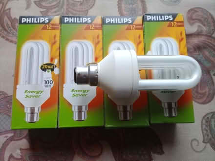 Photo of free 4 unused 100w bulbs (Felling NE10) #1