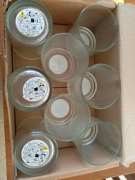 Photo of free Candle glass holders x 8 (WA5) #1