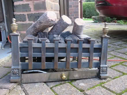 Photo of free Gas fire and ceramic coals (GU16 9UU) (Frimley Green GU16) #1
