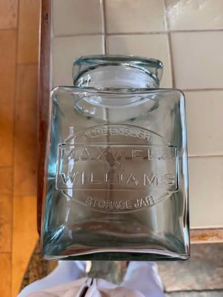 Photo of free Large storage jar Maxwell and Williams (Cumnor OX2) #1