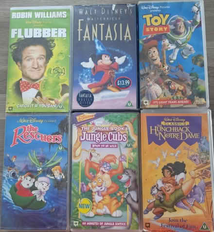Photo of free Disney vhs videos (Holywell CH8) #3