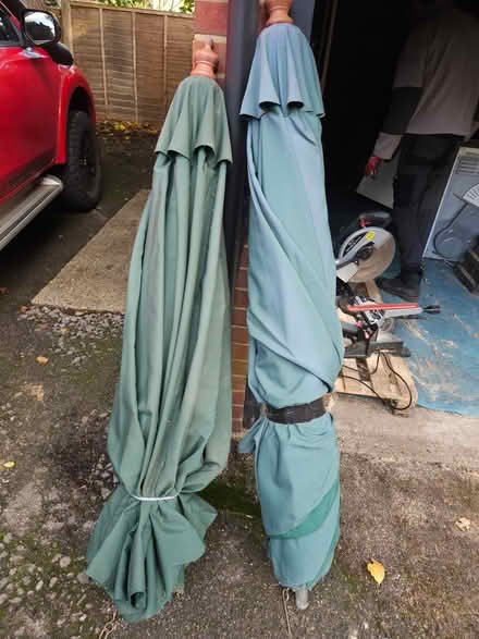Photo of free 2 garden umbrellas (Shortlands) #1