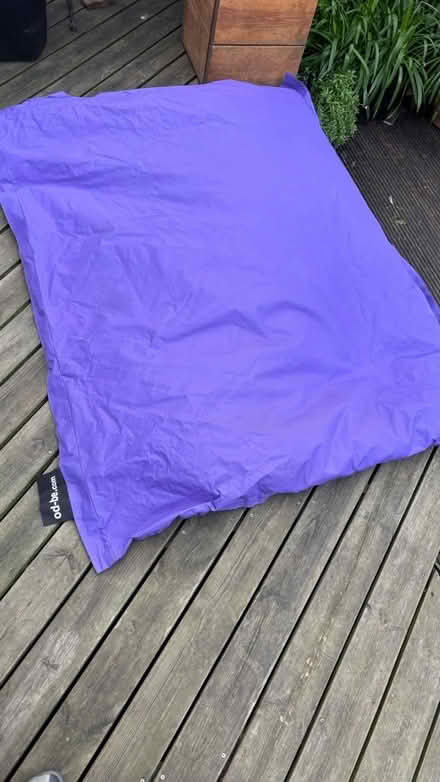 Photo of free Large Beanbag seat/cushion (Palmers Green N14) #1