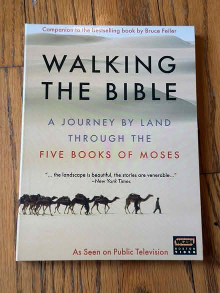 Photo of free "Walking the Bible" 2-Disc DVD set (Darien - near 75th x Cass Ave.) #1