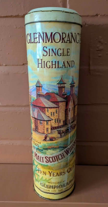 Photo of free Vintage Glenmorangie tin (Finstall B60) #1