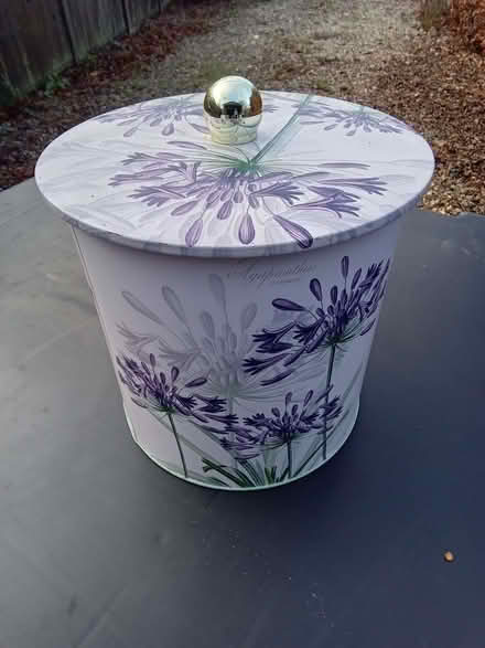 Photo of free Biscuit barrel (empty) (Saham Toney IP25) #1