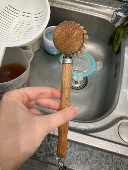 Photo of free Eco dish brush - wood & metal (Stirchley, B30) #2